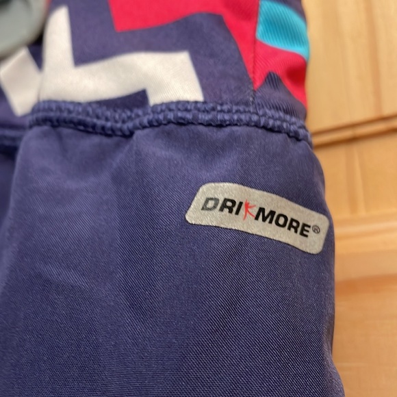 VGUC Danskin Now Girls Lined Athletic Running Shorts Sz L 10-12 Dri More Wicking - Picture 4 of 8